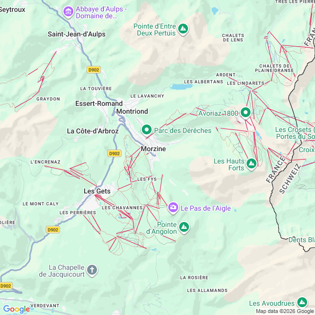 Approximate location