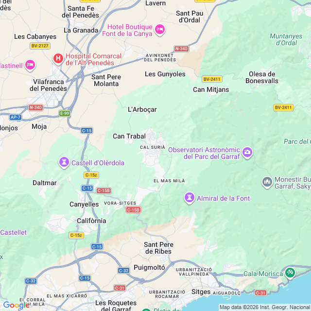 Approximate location