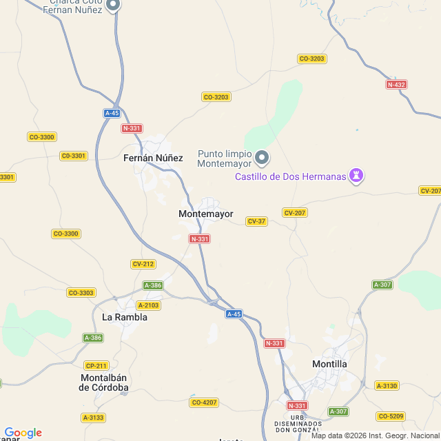 Approximate location