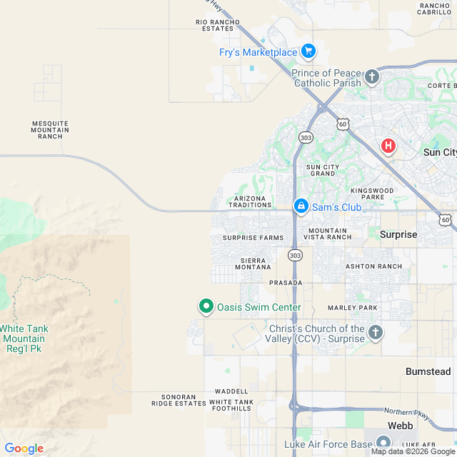 Approximate location