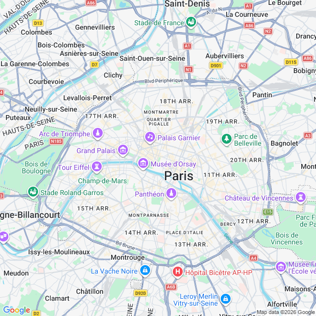 Approximate location