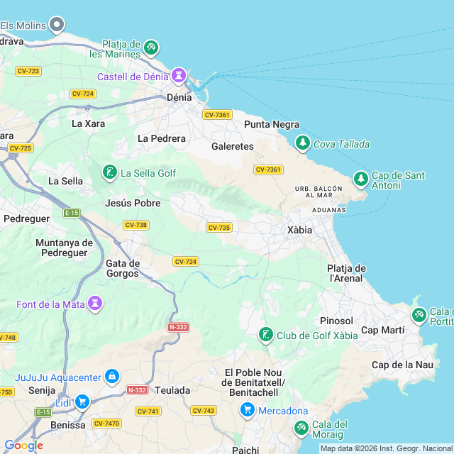 Approximate location