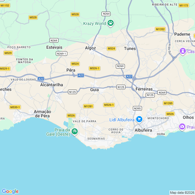 Approximate location