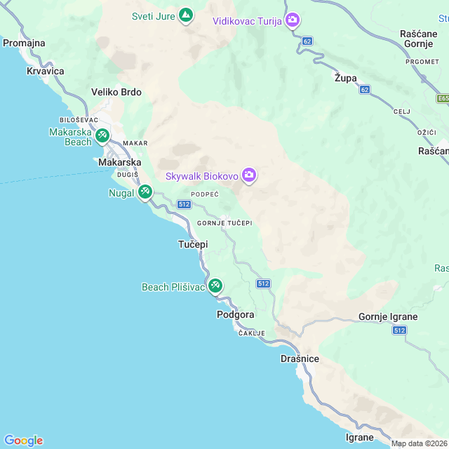 Approximate location