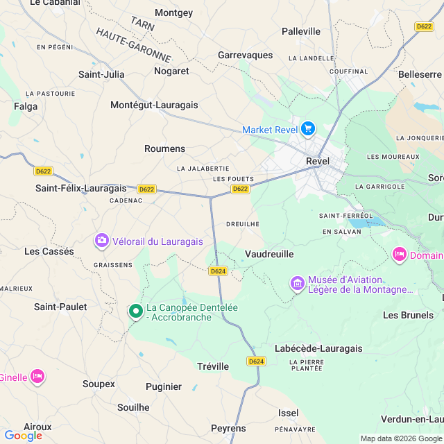 Approximate location