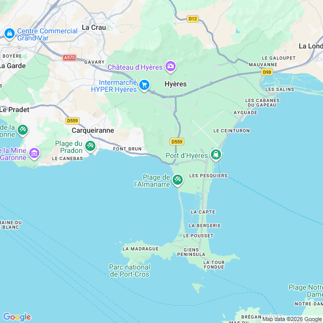 Approximate location