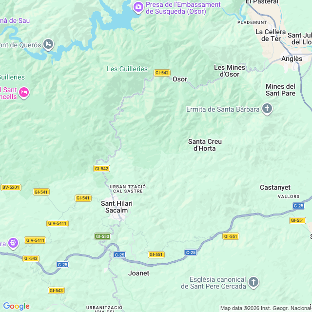 Approximate location