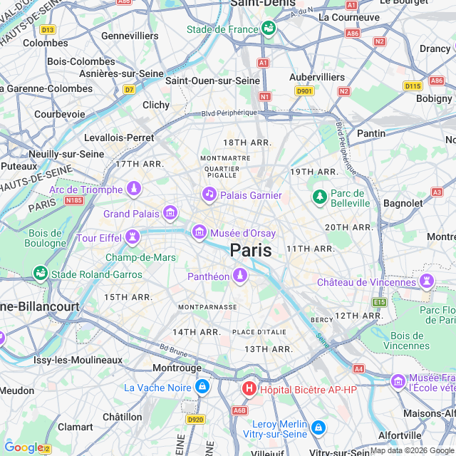 Approximate location