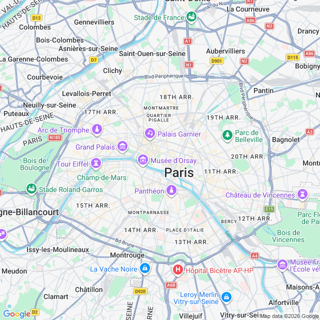 Approximate location