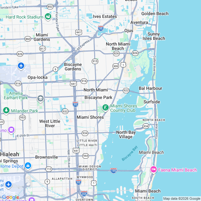 Approximate location