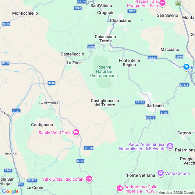 Approximate location