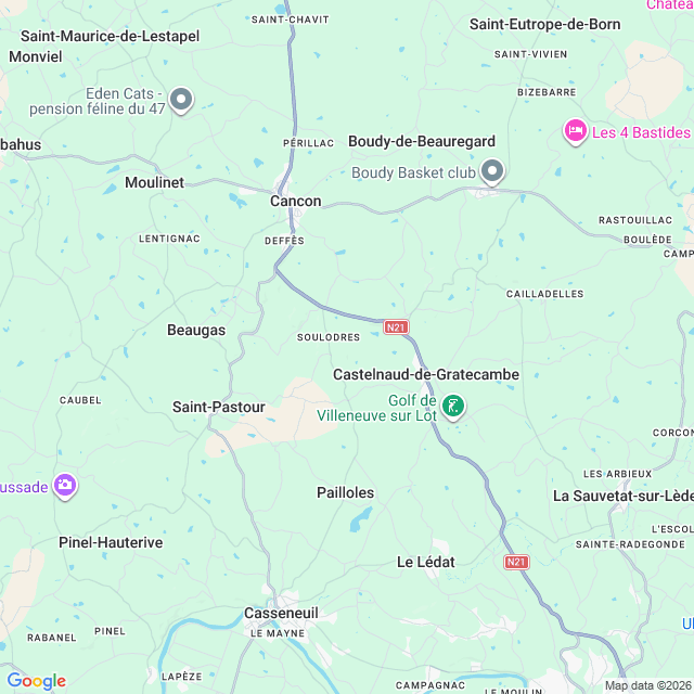 Approximate location