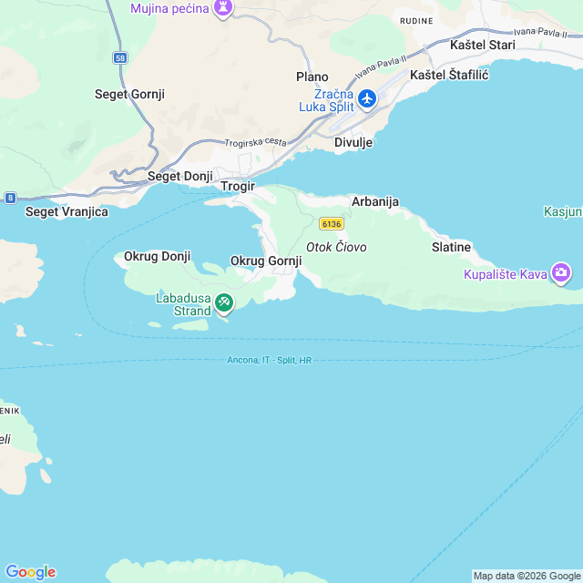 Approximate location