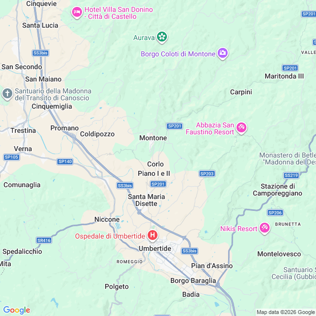 Approximate location