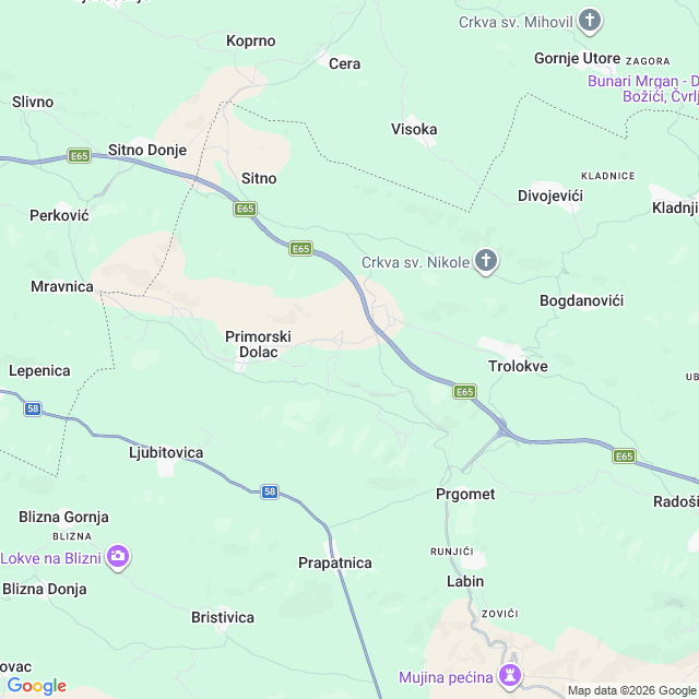 Approximate location