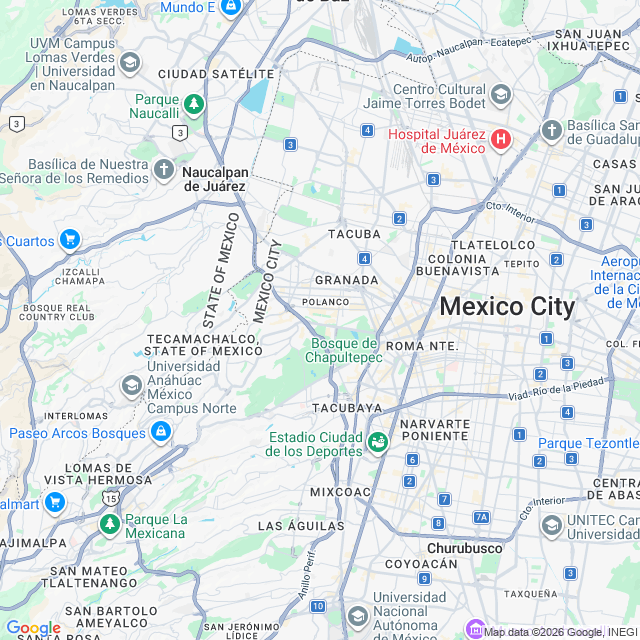 Approximate location