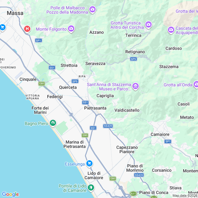 Approximate location