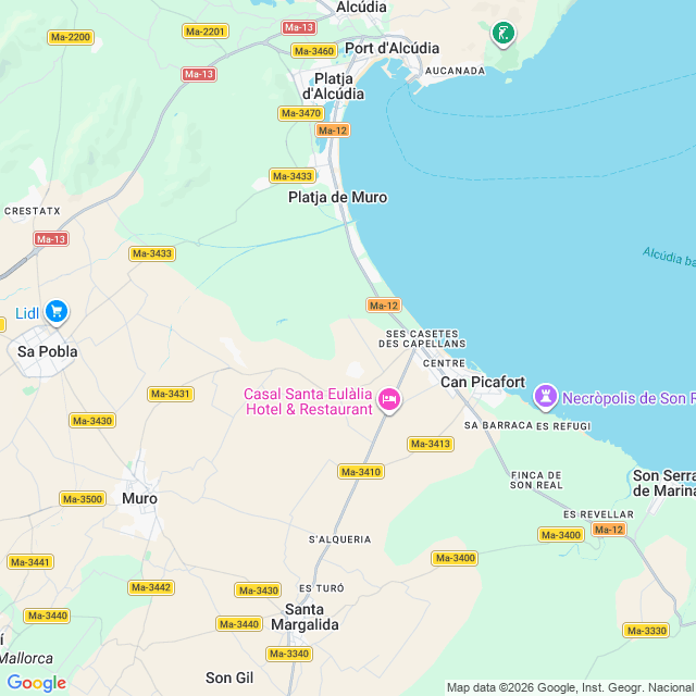 Approximate location