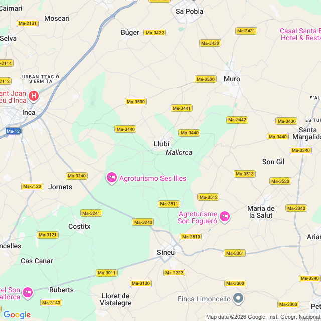 Approximate location