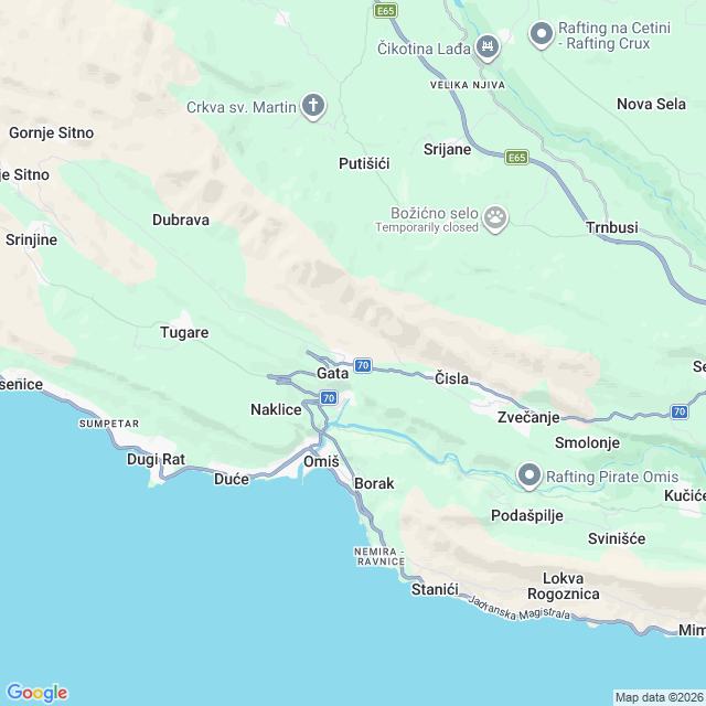 Approximate location