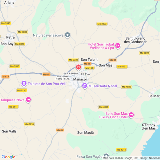 Approximate location