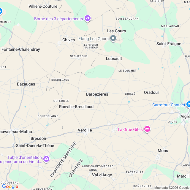 Approximate location