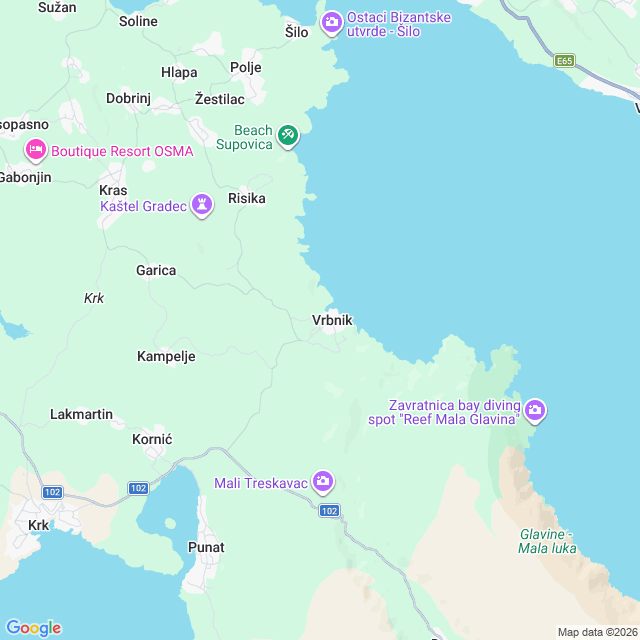 Approximate location