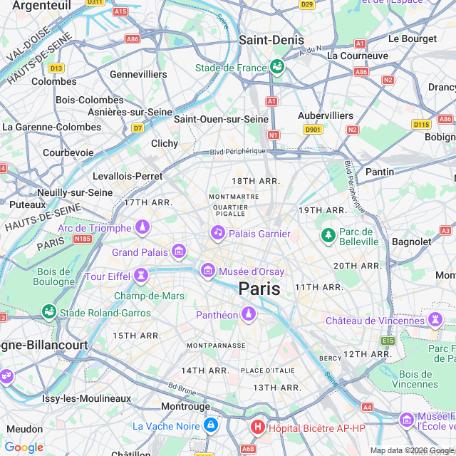 Approximate location