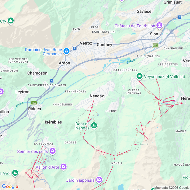 Approximate location