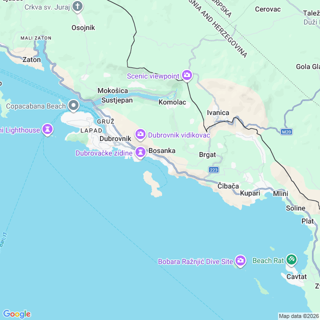 Approximate location
