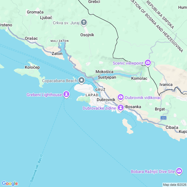 Approximate location