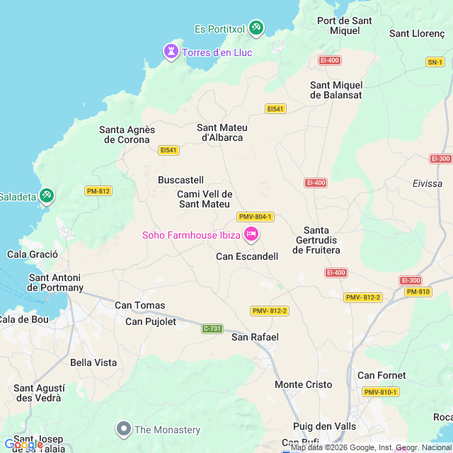Approximate location