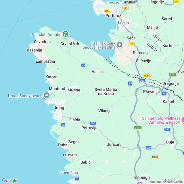 Approximate location