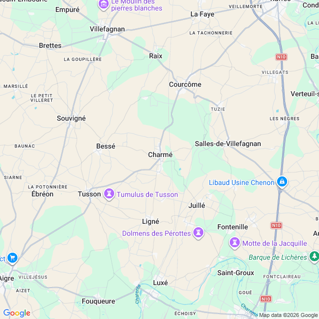 Approximate location