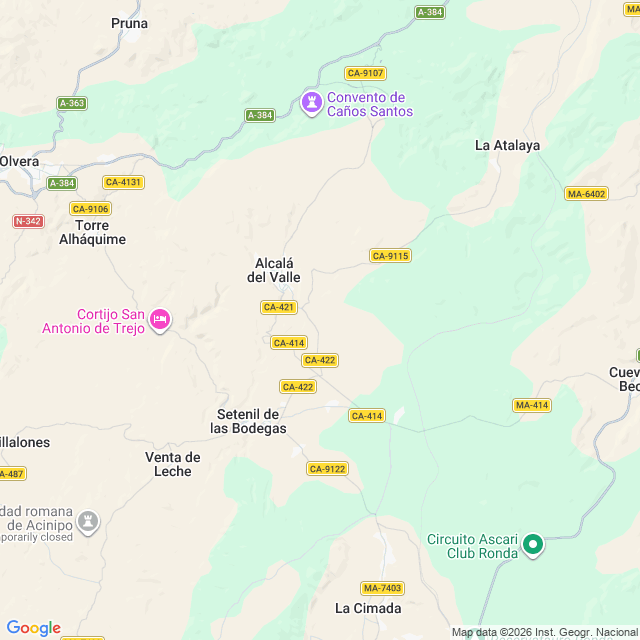 Approximate location