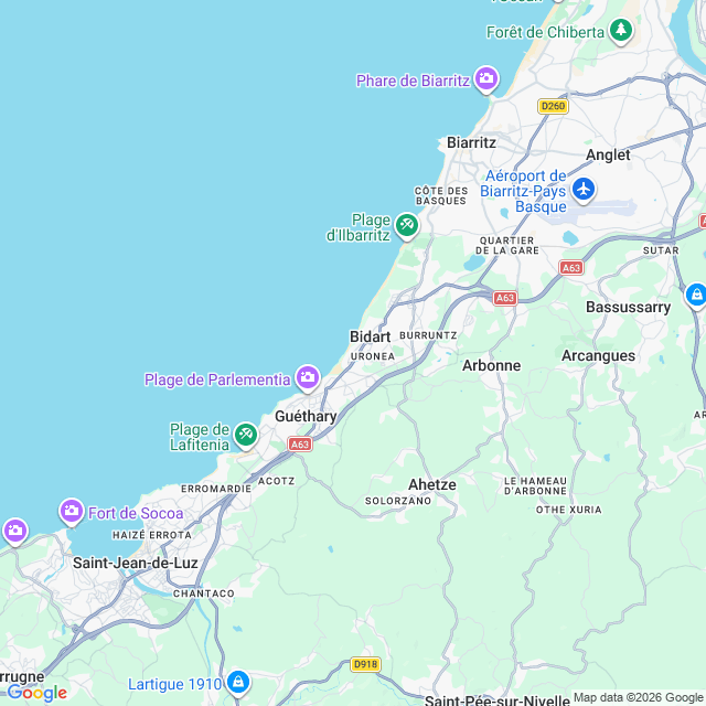 Approximate location