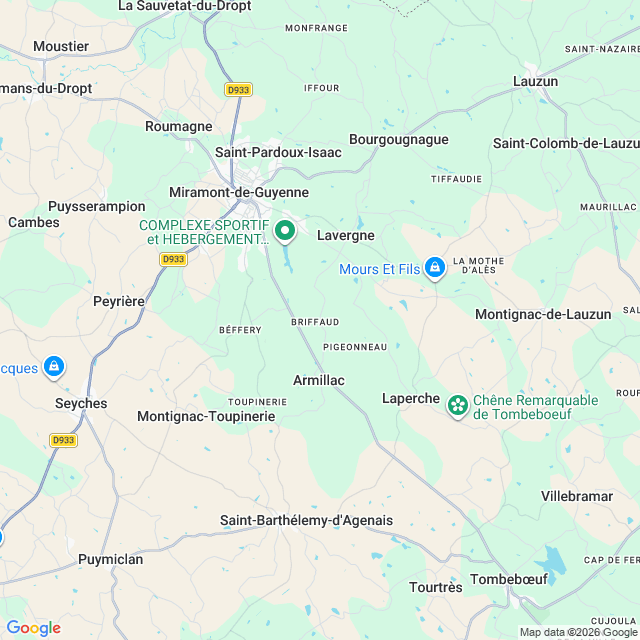 Approximate location