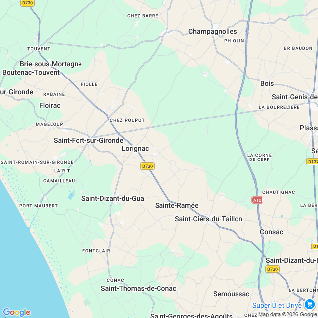 Approximate location