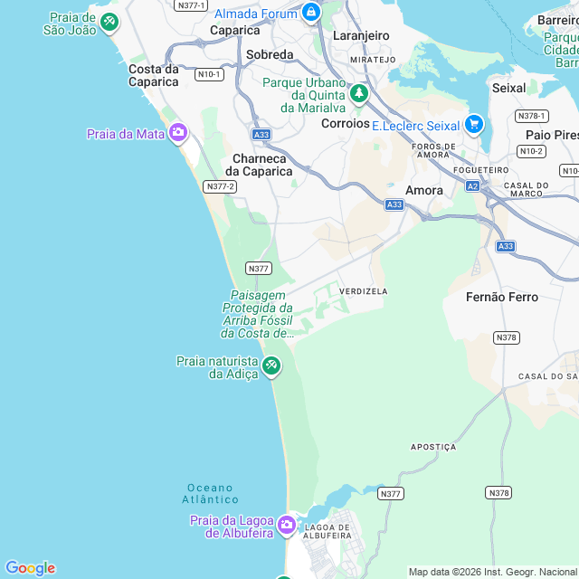 Approximate location