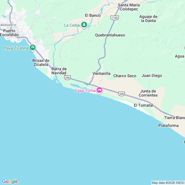 Approximate location