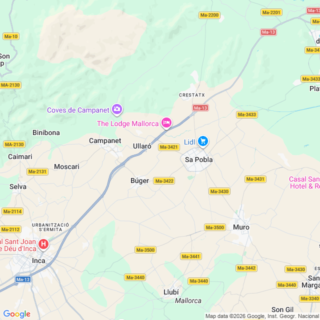Approximate location