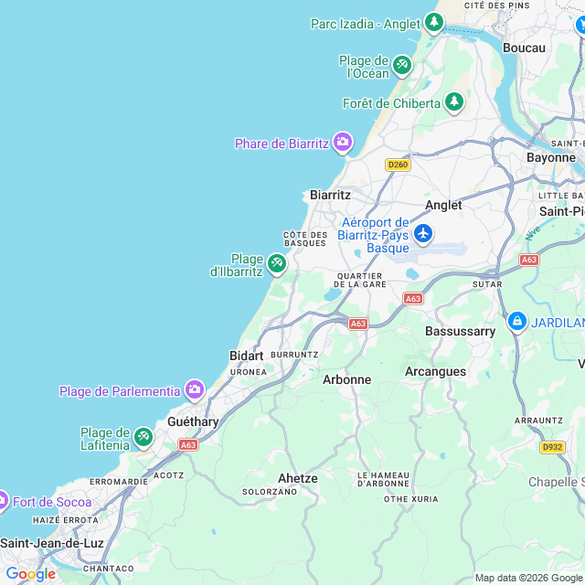 Approximate location