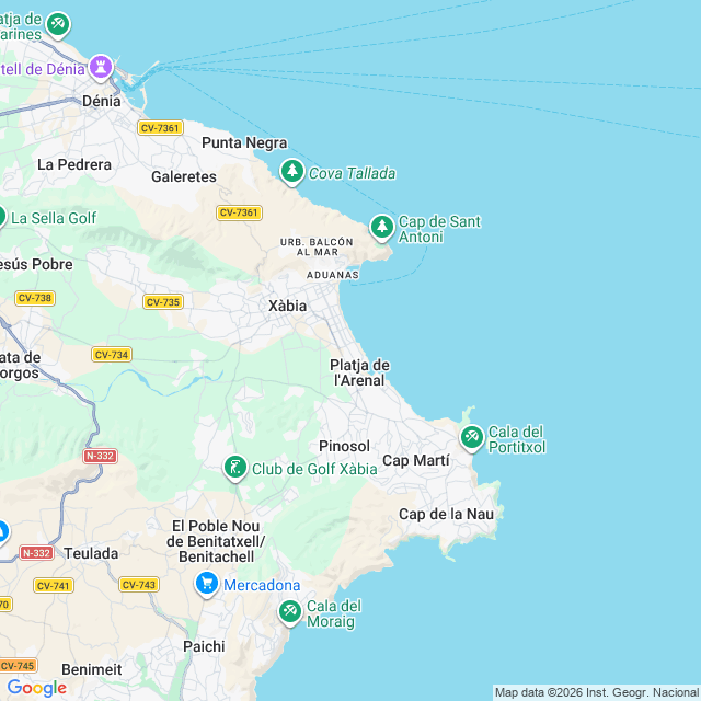 Approximate location