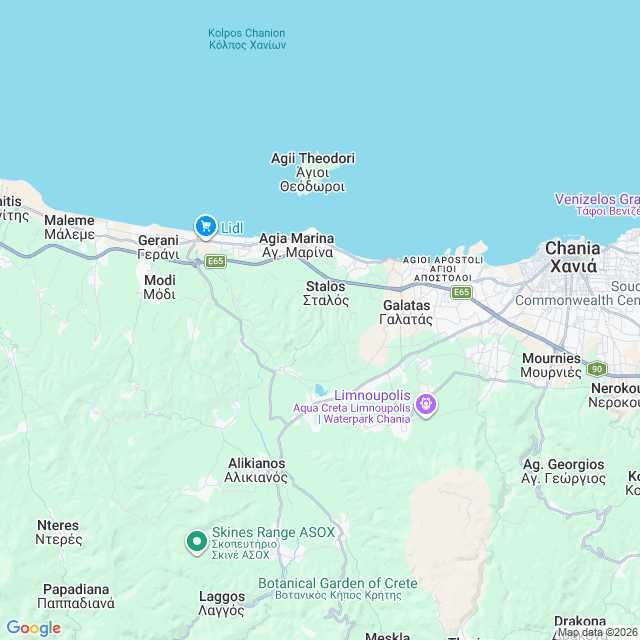 Approximate location