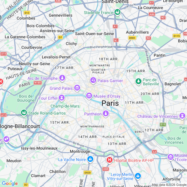 Approximate location