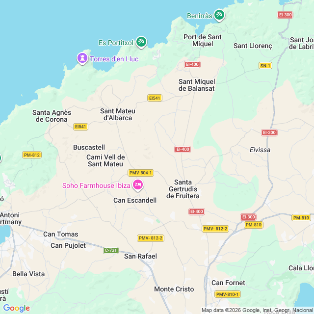 Approximate location