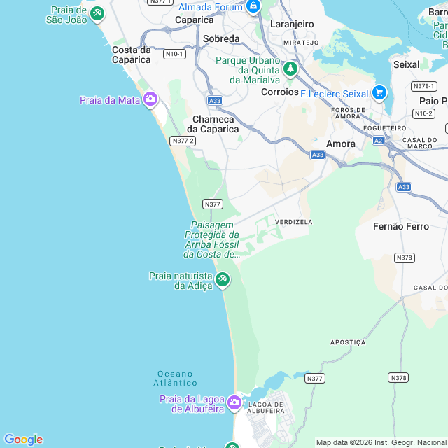 Approximate location