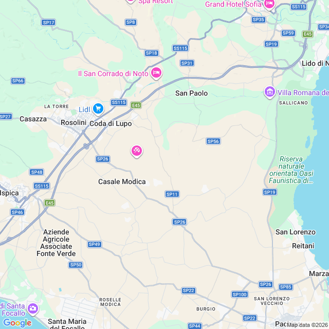 Approximate location