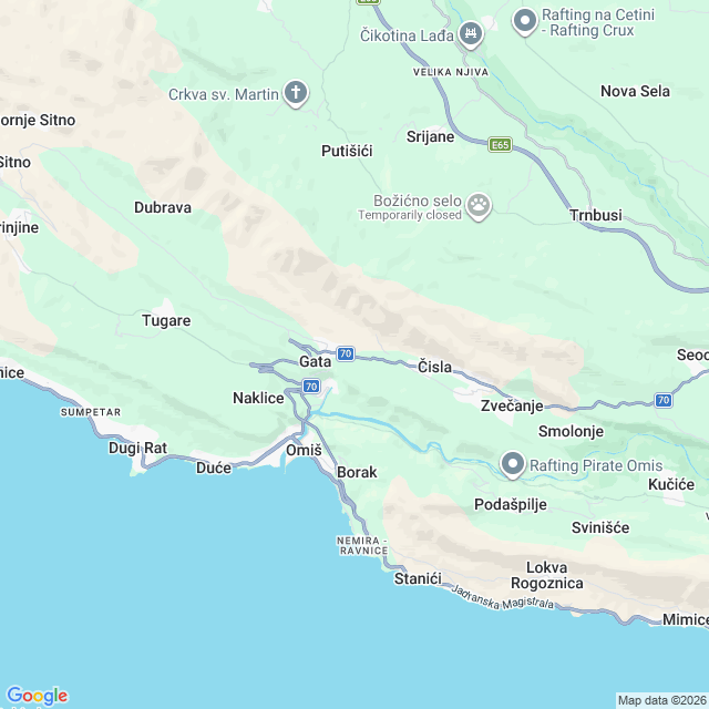 Approximate location