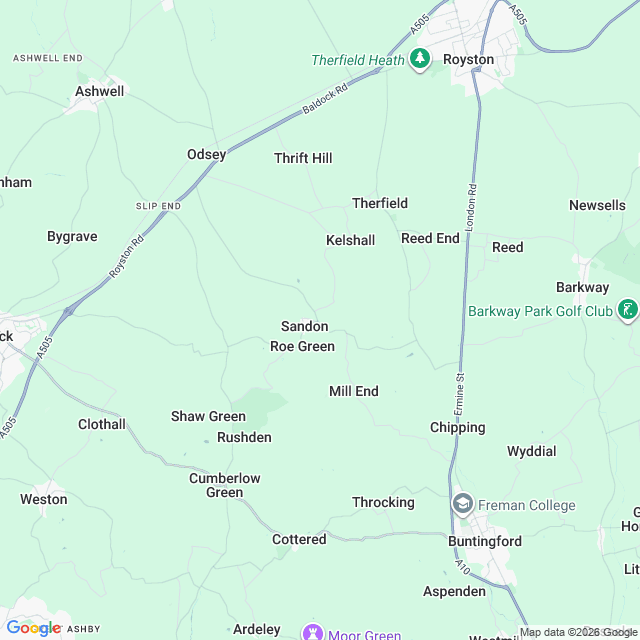 Approximate location